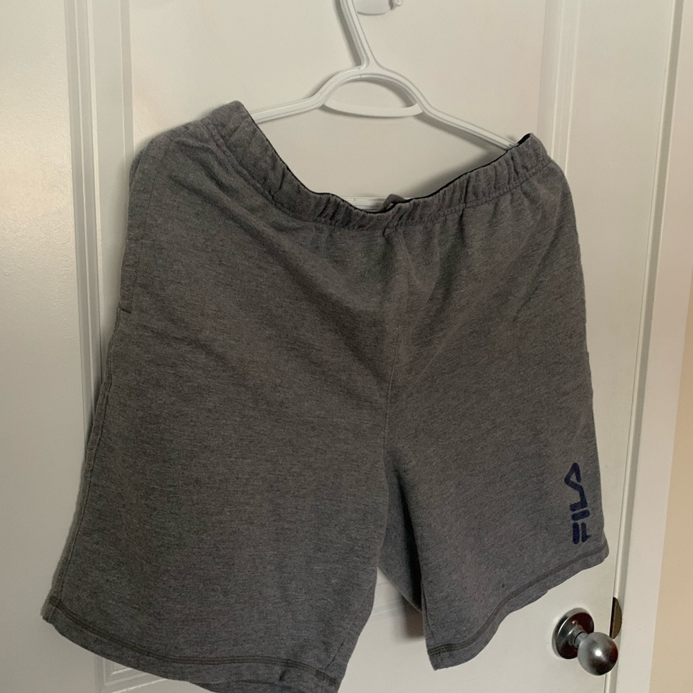 Gray Fila Shorts